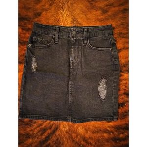 Mossimo black mini skirt